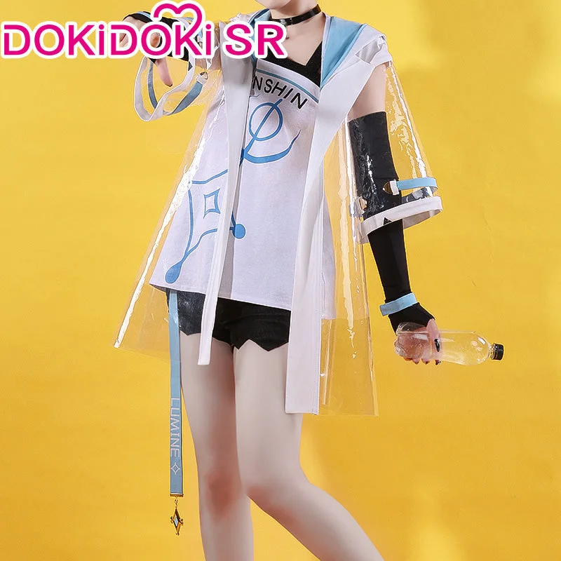 【S Ready For Ship】DokiDoki-SR Game Genshin Impact  Traveler Lumine Cosplay Ying Casual Wear