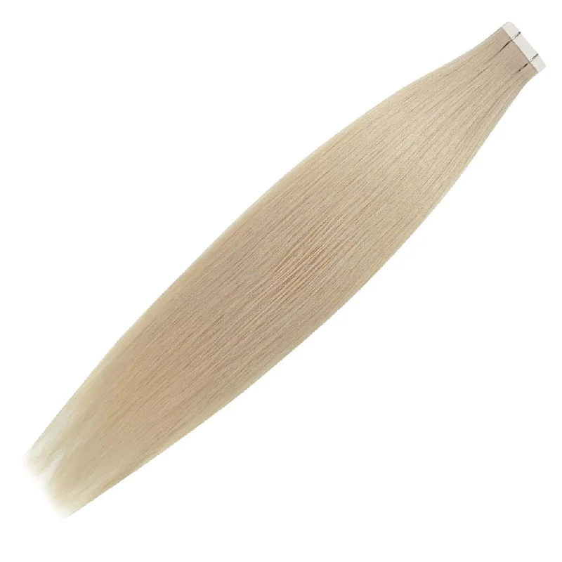 Final Sale #60 Ash Blonde Straight Tape-In Hair Extensions Double Drawn