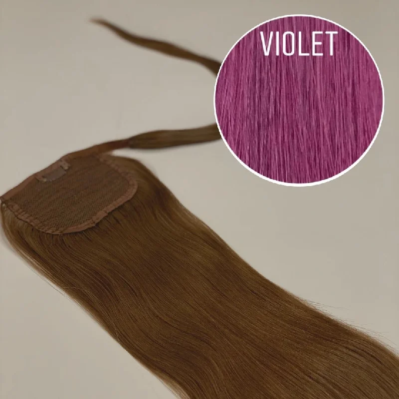 Hair Ponytail Color VIOLET GVA hair_One donor line