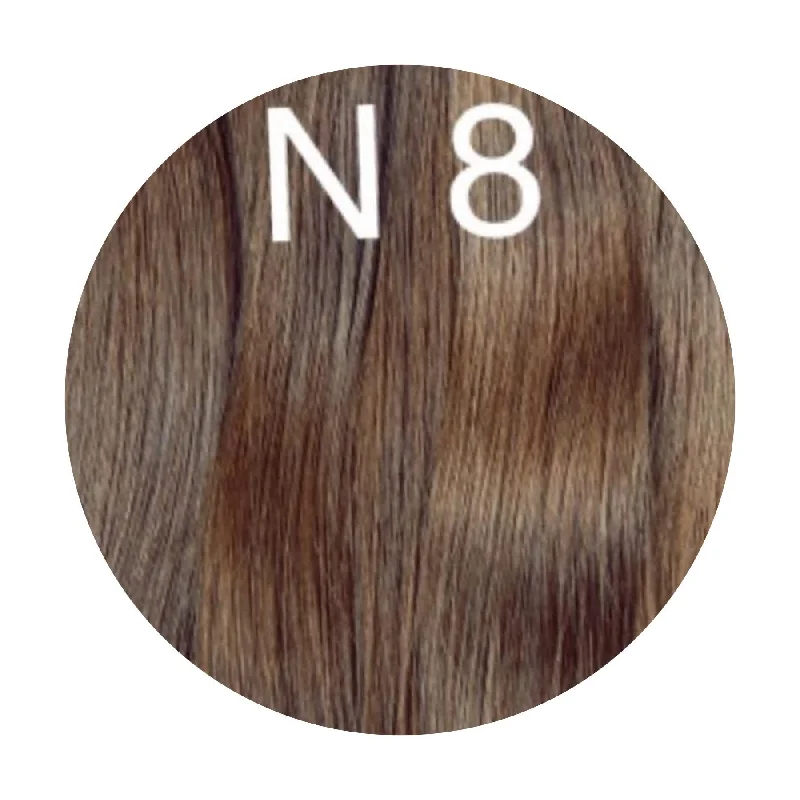 Hair Wefts Hand tied / Bundles Color 8 GVA hair_One donor line