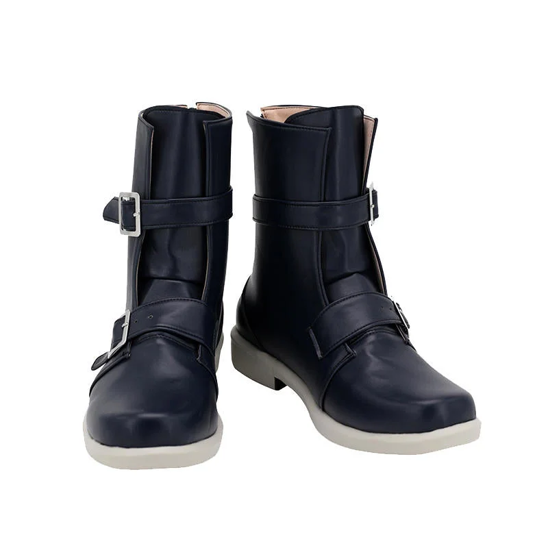 【In Stock】DokiDoki Game Cosplay Shoes Black Boots