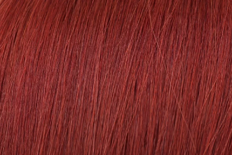 Invisible Tape Extensions: Deep Auburn #135