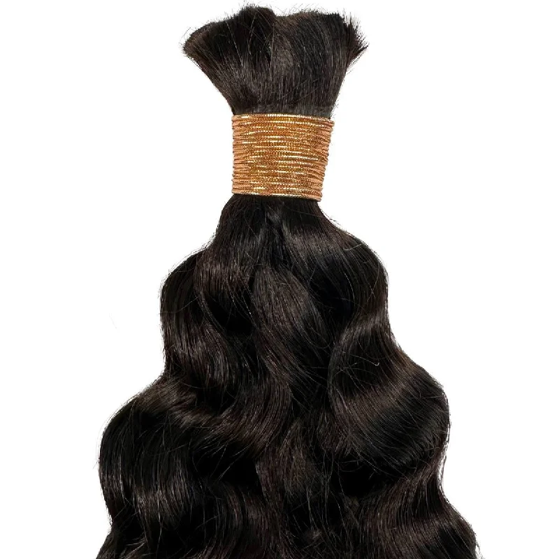 Latin Wave Bulk Human Braiding Hair