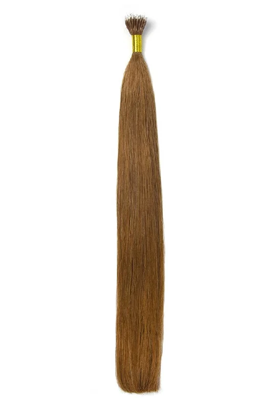 Nano Ring Hair Extensions Double Drawn - Light Auburn (#30)