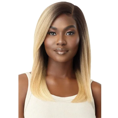 Natural Yaki 18"" Synthetic Lace Front Wig by Outre