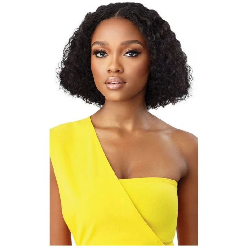 Outre Mytresses Gold 100% Unprocessed Human Hair Leave Out Wig - Dominican Curly 10""