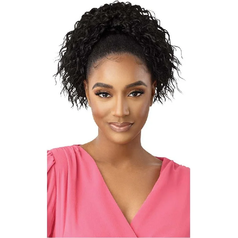 Outre Pretty Quick Synthetic Drawstring Ponytail - Deep Twist Curl 12""