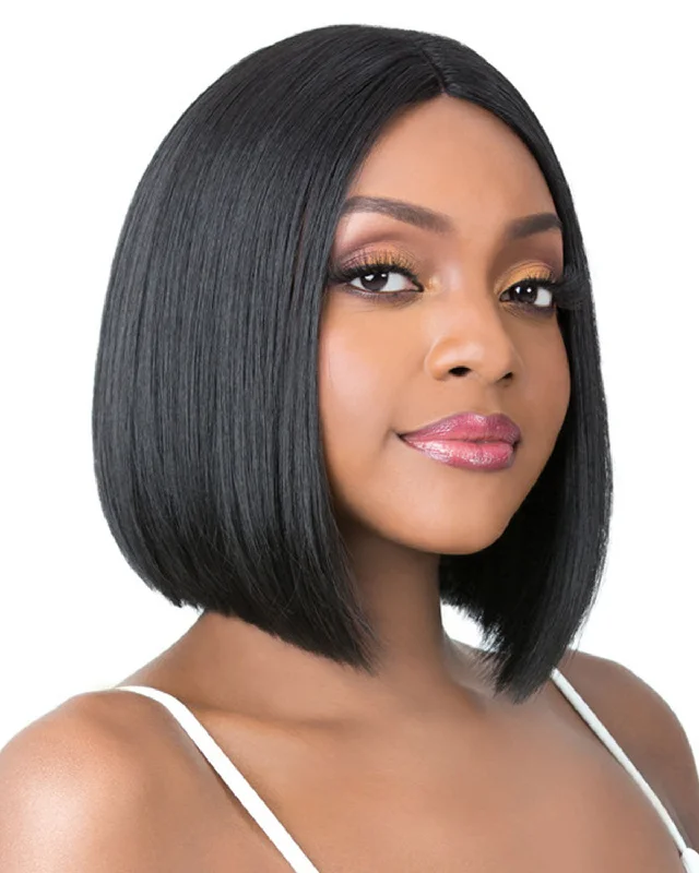 Q Part Becky | Lace Part Synthetic Wig by It's a Wig