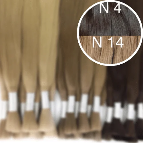 Raw Cut / Bulk Hair Color _4/14 GVA hair_One donor line