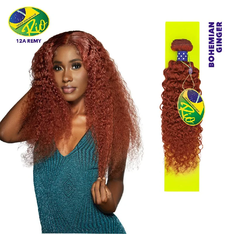 Rio 100% Virgin Human Hair Bohemian Bundles - Ginger