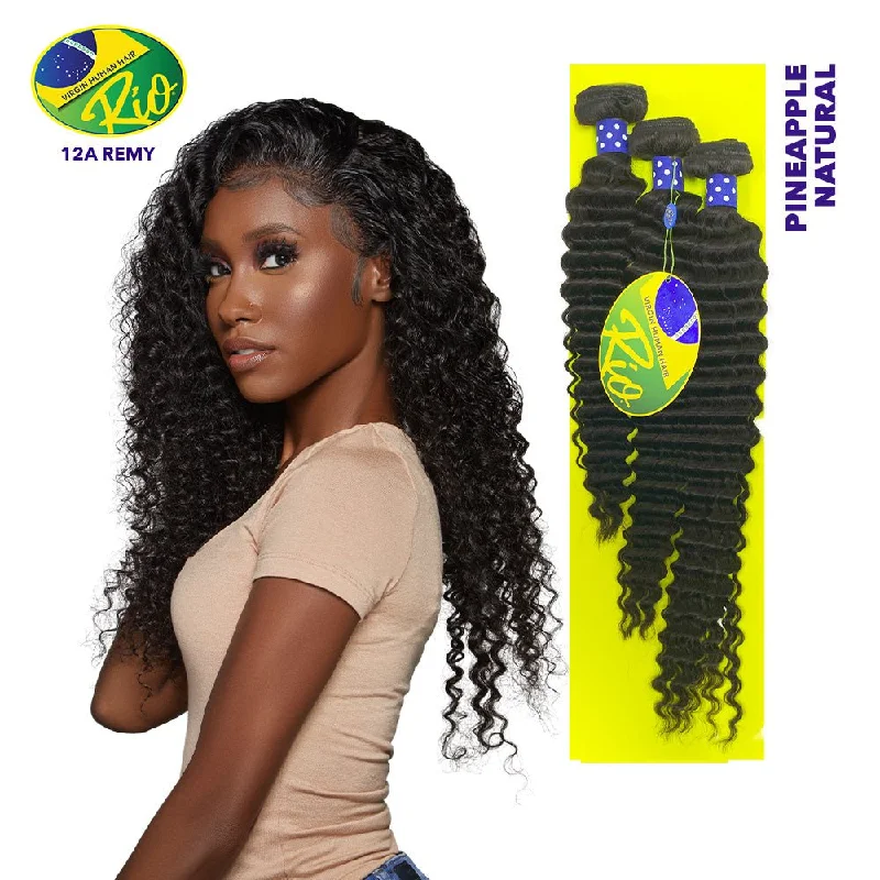 Rio 100% Virgin Human Hair Multipack - Pineapple Curl