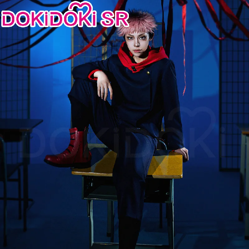 【Size S-3XL】Dokidoki-SR Anime Cosplay Yujii Itadorii costume