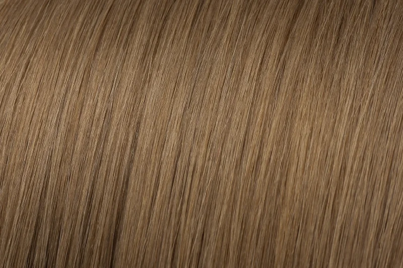 Seamless Clip-In Extensions: Light Ash Blonde #18