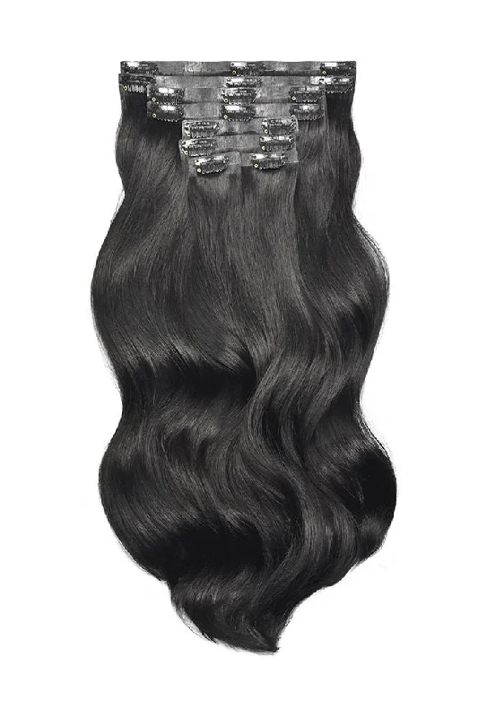 Remy Royale Seamless Clip ins - Jet Black (#1)