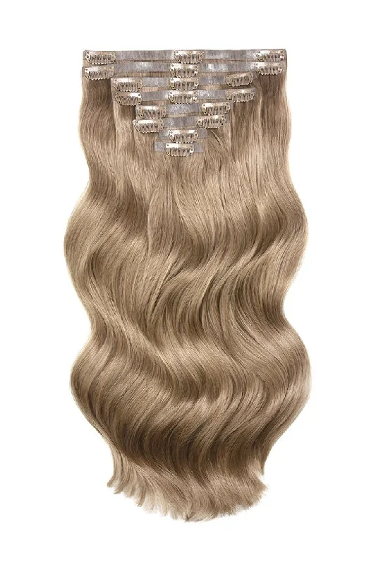 Remy Royale Seamless Clip ins - Lightest Brown (#18)