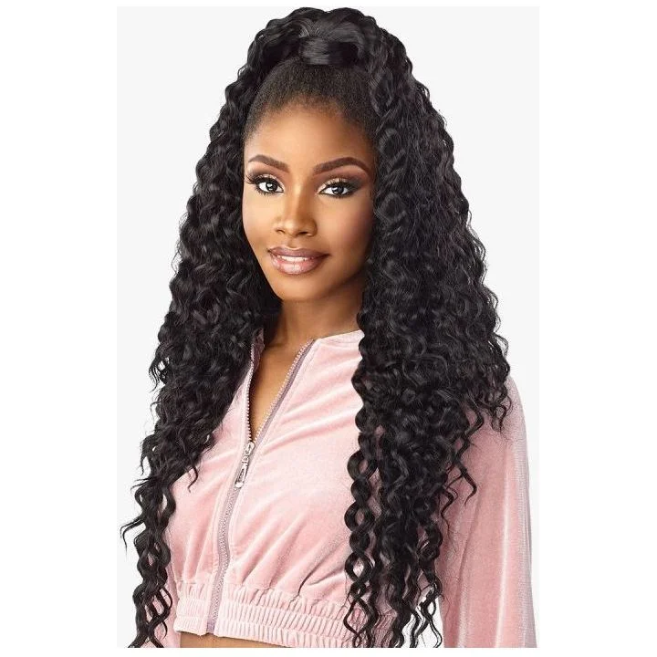 Sensationnel Instant Up & Down Synthetic Ponytail & Half Wig- UD 12