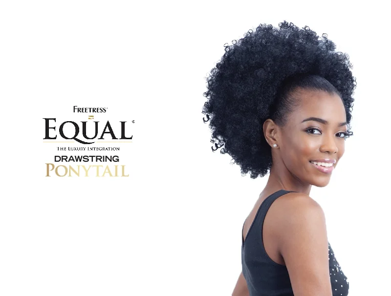 SHAKE N GO FREETRESS EQUAL DRAWSTRING PONYTAIL NATURAL FRO