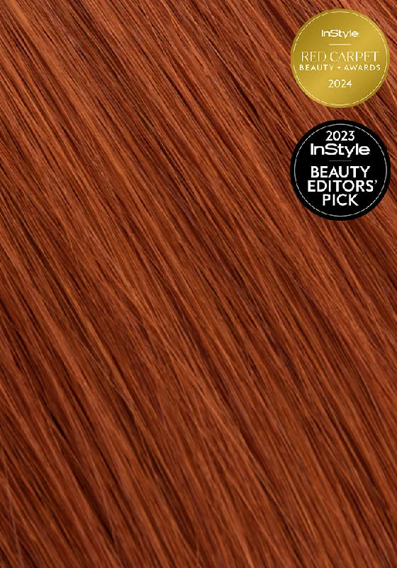 BELLAMI Silk Seam 26"" 360g Spiced Crimson Natural Hair Extensions