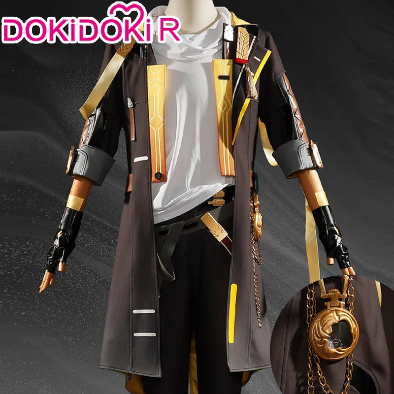 【Size S-2XL】DokiDoki-R Game Honkai: Star Rail Cosplay Trailblazer Caelus Male Cosplay