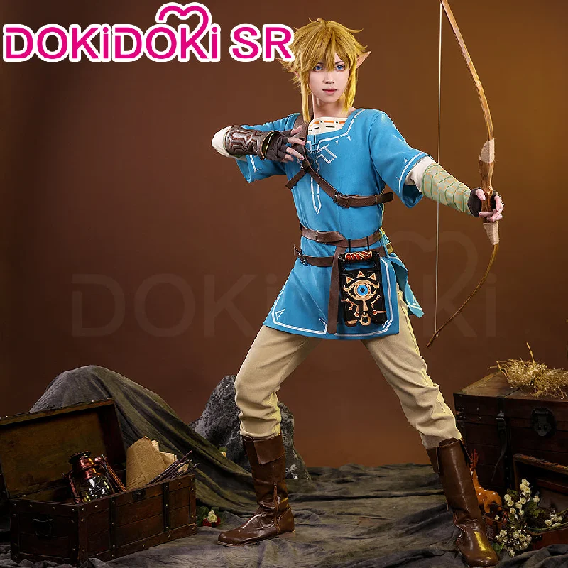 【 Ready For Ship】【Size S-2XL】 DokiDoki-SR Game Cosplay Costume / Shoes / Props