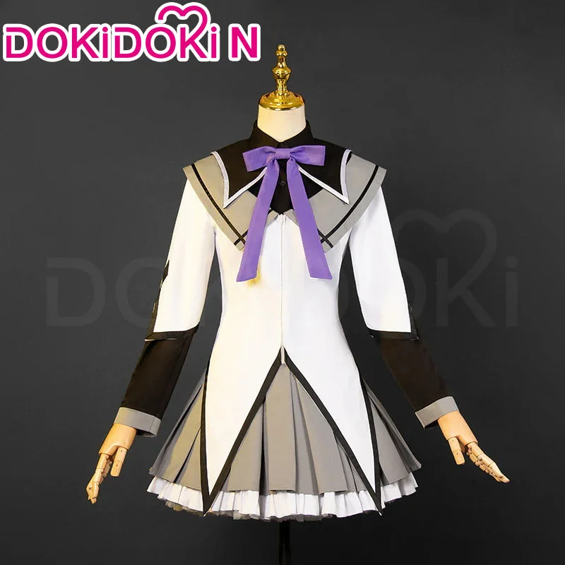 【In Stock】【Size XS-2XL】DokiDoki-N Anime Cosplay Costume Uniform White Grey Purple