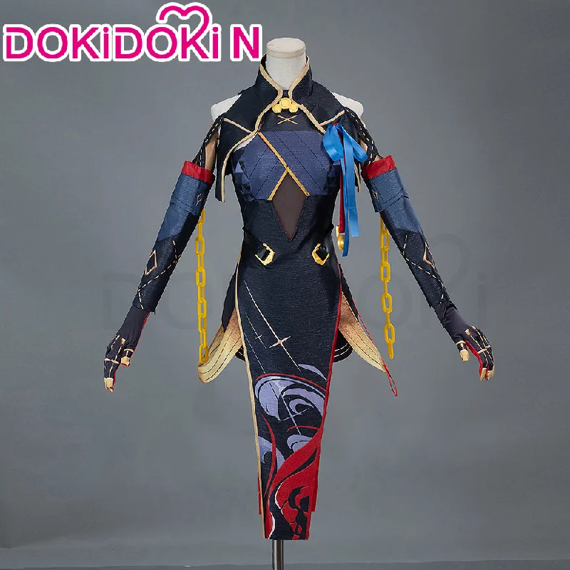 【Size XS-XL】DokiDoki-N Game Wuthering Waves Cosplay Yinlin Costume yin lin