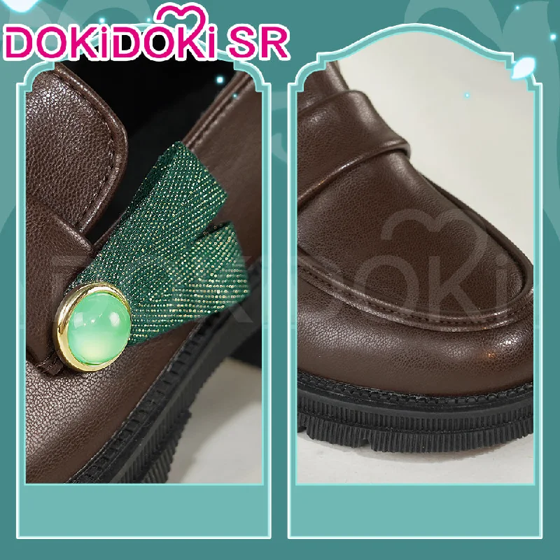 【Ready For Ship】DokiDoki-SR Game Genshin Impact Cosplay Venti Shoes