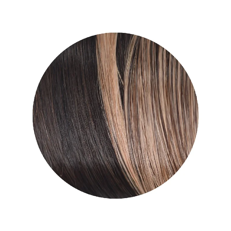 20 inch 10 Piece Pack / 3/20 - Natural Dark Brown to  Light Ash Blonde