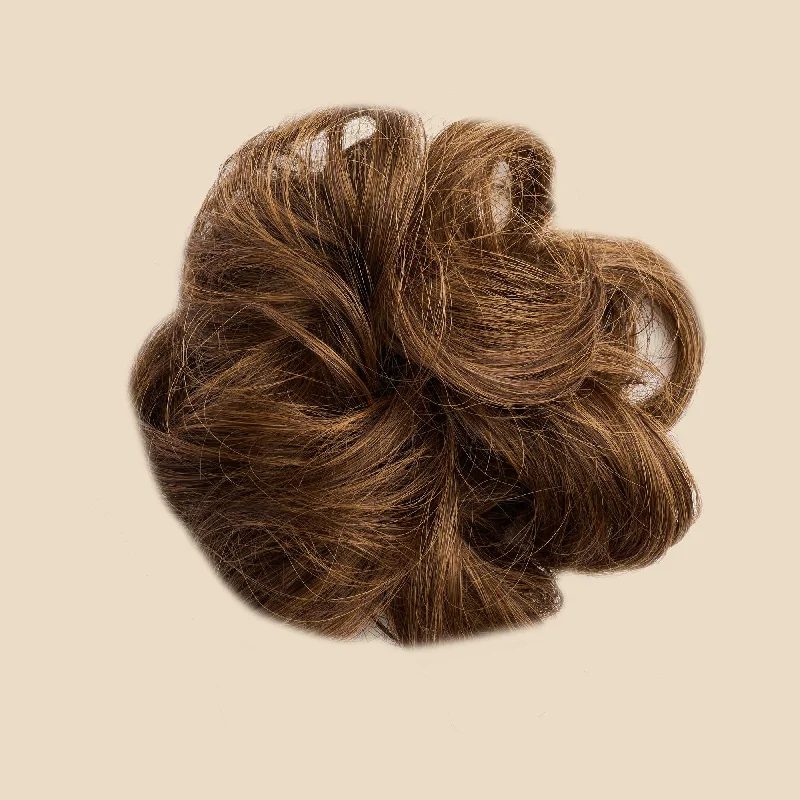 Top Knot Messy Bun Ponytail Holder Hair Extension - 2.0