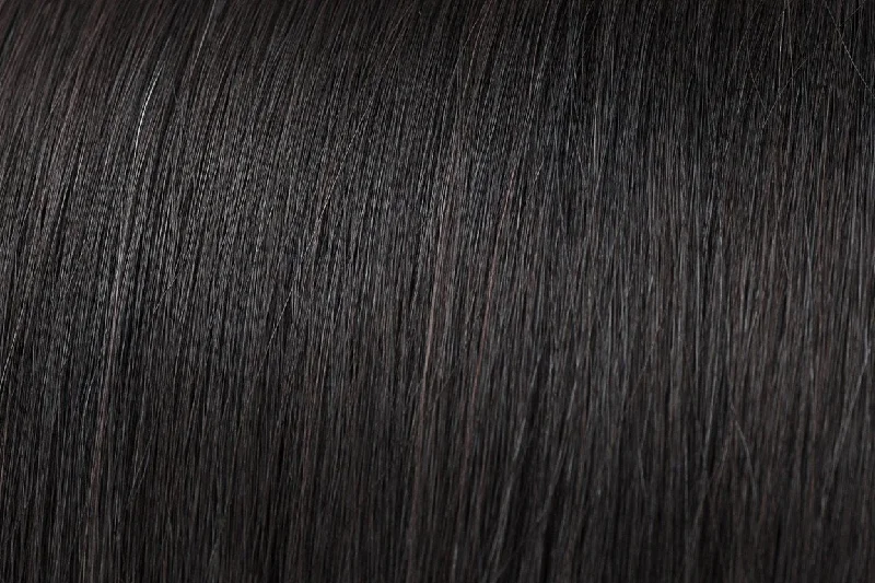 Hair Wefts: Natural Black #1B