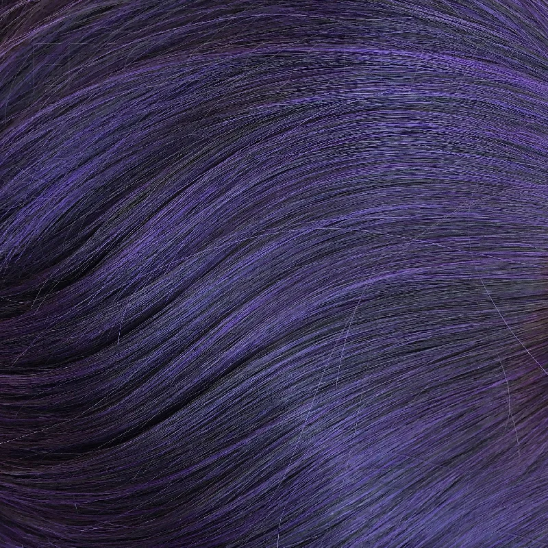 50"" Ponytail Wrap - Purple Black Fusion