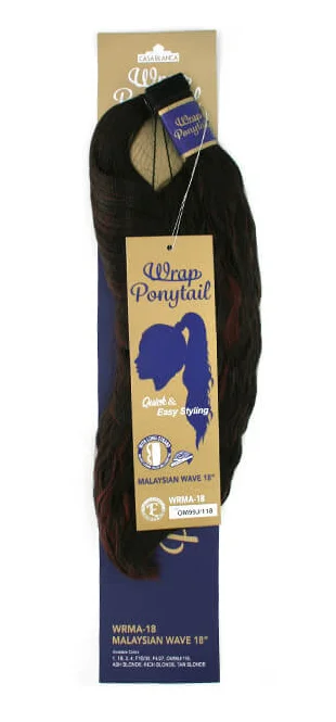 WRAP PONYTAIL MALAYSIAN WAVE WRMA-24