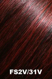 FS2V/31V | Chocolate Cherry | Black/Brown Violet -  Med Red/Violet Blend with Red/Violet Bold Highlights / Average / Synthetic