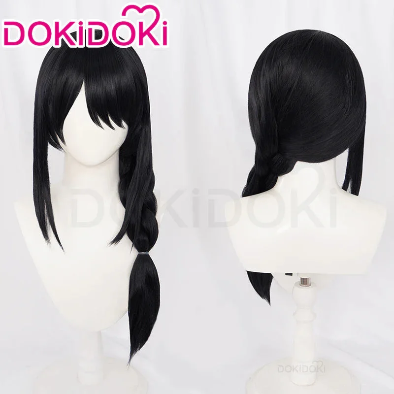 【Ready For Ship】DokiDoki Anime Cosplay Wig Long Straight Black Hair